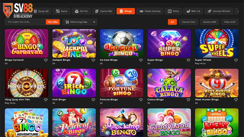 Kho game cá cược trực tuyến thu hút hàng triệu người chơi