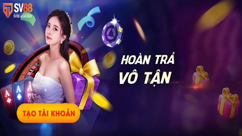 chương trình Hoàn trả 1.35 không giới hạn SV88
